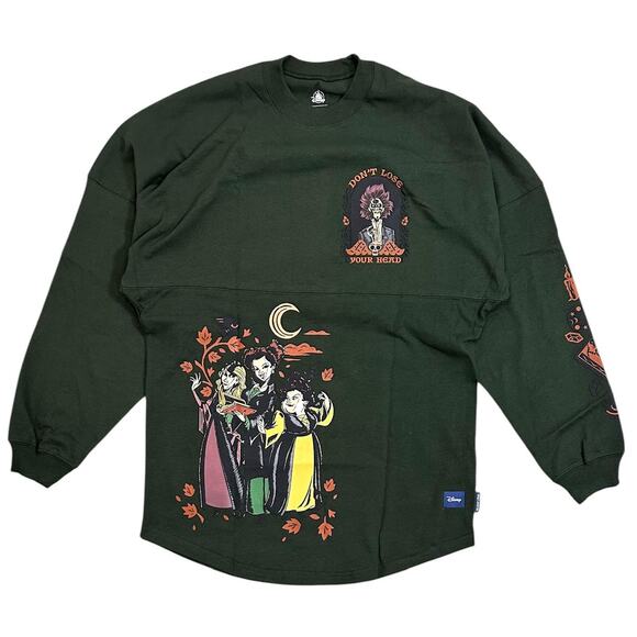 Spirit Tops - Disney Spirit Jersey Hocus Pocus The Sanderson Sisters Oversized Pullover Shirt